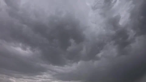 Dark storm clouds in the sky Video stock 280025305