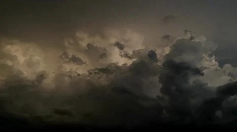 Dark Storm Clouds in Sky Фото