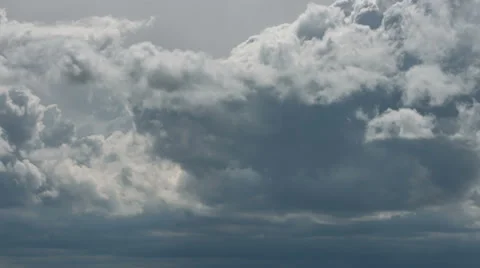 Dark storm clouds time lapse 4K UHD Stock Footage 37285250