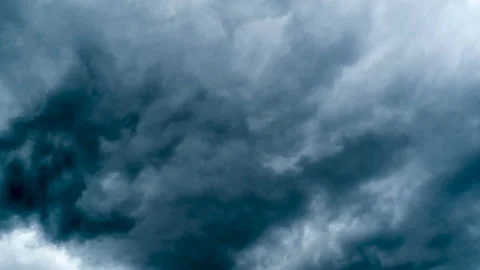 Dark storm clouds.Dramatic sky,climate change,summer tempest,weather timelapse 스톡 동영상 133345995