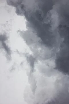 Dark storm sky clouds background Stock Photos