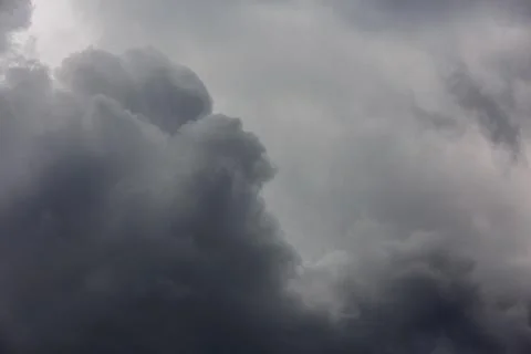 Dark stormy clouds in the daytime sky 写真素材