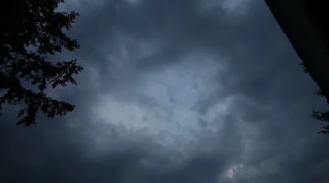 DARK &amp; STORMY CLOUDS Video stock 41553834