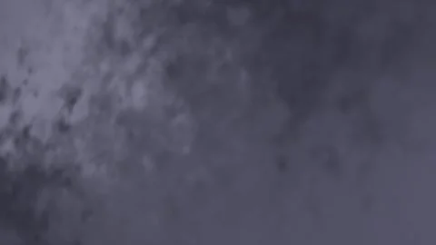 Dark stormy clouds gathering in the sky at dusk Stock Footage 341838480