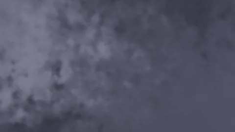 Dark stormy clouds gathering in the sky at dusk Stock Footage 341838488