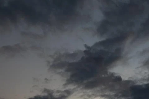 Dark Stormy Clouds in the Sky Stock Photos