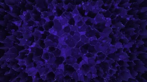 Dark, strange and unknown liquid material ripples flowing, seamless loop. Design Illustrazione stock