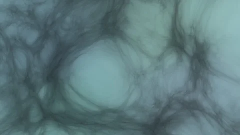 Dark strange webs are moving on a gray background Stock Footage 105498133