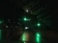 dark street nightdriving in the rain -loop Video