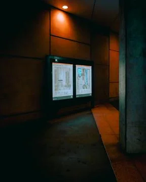 Dark Street Setting Stock Photos