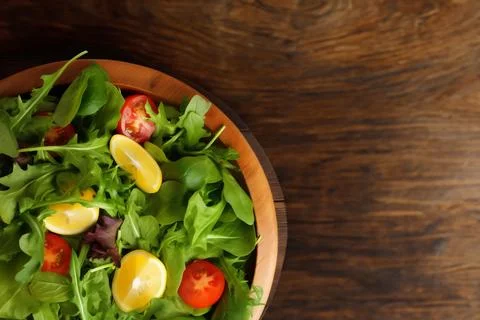 Dark summer vegetable salad background fresh, healthy, and vegetarian Stock Photos