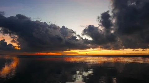 Dark Sunrise  Stock Footage 50620455