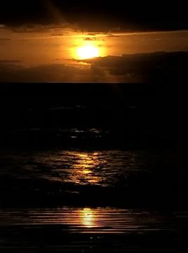 Dark Sunrise Stock Photos
