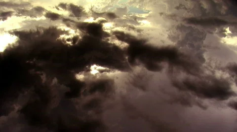 Dark Sunset Aerial  库存影片 279747