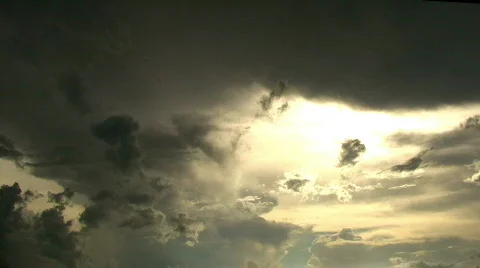 Dark Sunset  库存影片 279815