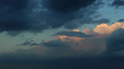 Dark sunset Video stock 11586773