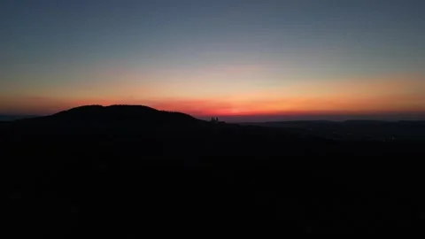 Dark sunset Stock Footage 306848893