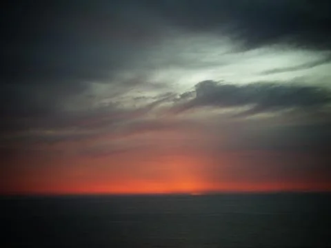 Dark sunset 写真素材