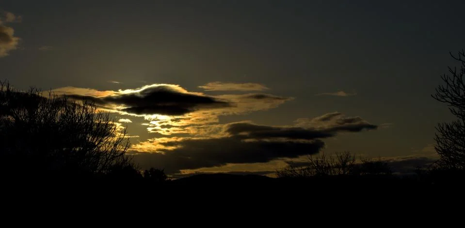 Dark Sunset Stock Photos