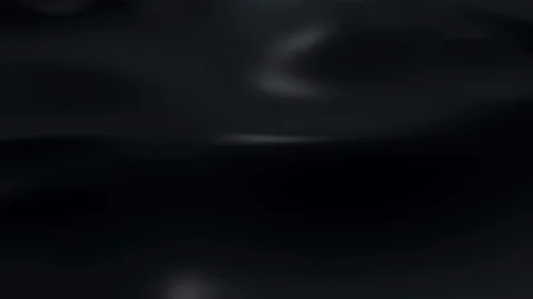 Dark surface with reflections. Smooth minimal black waves background.Loopable Stock Footage 127760965
