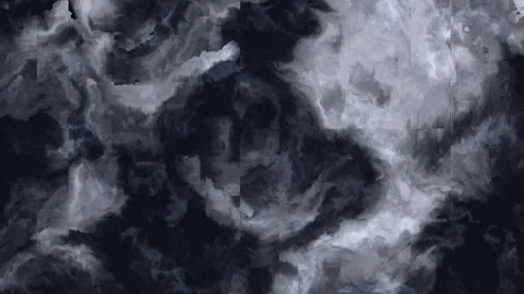 Dark swirling abstract pattern in shades of gray and black Stock Footage 338169225