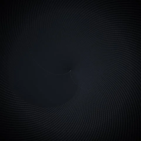 Dark Swirling Spiral Vortex Abstract Background - Seamless Loop Stock Footage 346284095