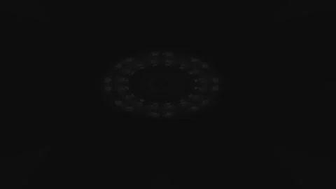 Dark Symmetrical Light Pattern Abstract Visuals Effecting Moving Stock Footage 327945546