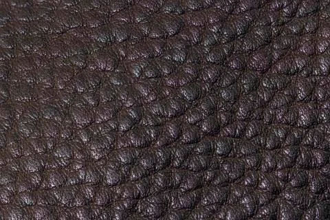 Dark tan leather texture Stock Photos