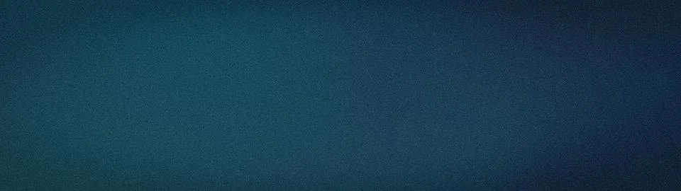 Dark teal and blue gradient grainy abstract wallpaper background wide forma.. Stock Photos