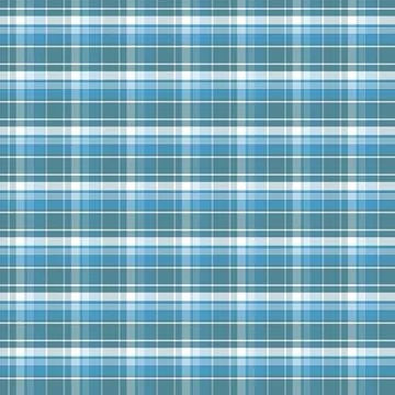 Dark Teal Checkered Grid Seamless Pattern for Fabric Print and Wallpaper 스톡 일러스트