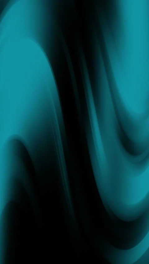 Dark teal flowing curves create abstract background. 스톡 동영상 296701188