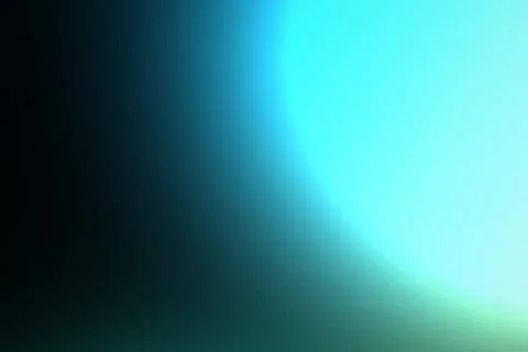 A dark teal gradient opens into a luminous cyan and aqua glow on the right,.. 스톡 일러스트