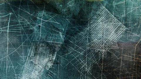 Dark Teal Scratch Grunge Texture With Crosshatched Graphic Lines Stock Footage 327928154