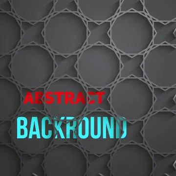 Dark Tech Abstract Background Stock Illustration