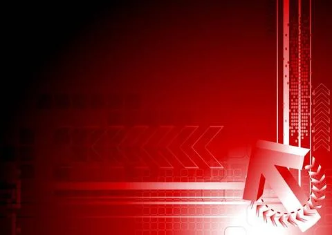 Dark tech background with 3d arrow Dark tech background with 3d arrow Copy... Foto stock