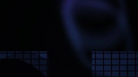 Dark tech background with grid and purple circle. Stock Footage 336694612