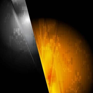 Dark tech contrast geometric background Dark tech contrast geometric backg... Foto stock