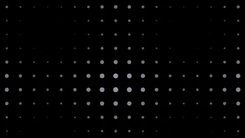 Dark Tech Halftone Dot Loop Background Video stock 341708502