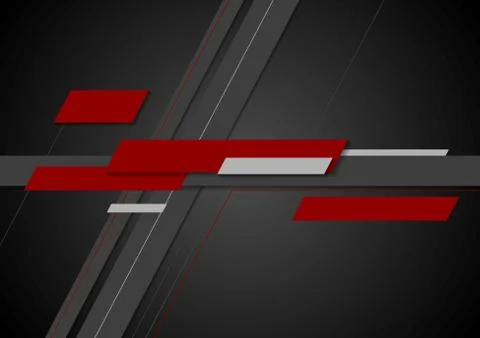 Dark tech minimal web design Illustrazione stock