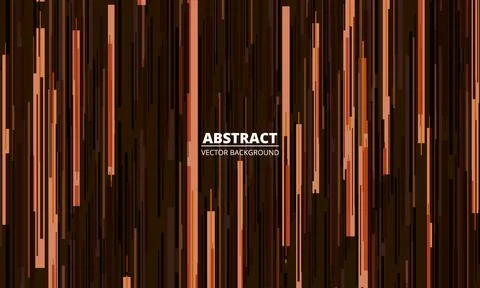 Dark tech modern abstract background with colored stripes. Illustrazione stock