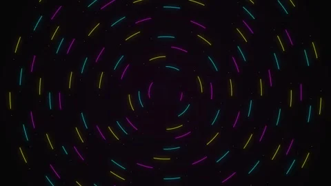 Dark tech sci-fi particle dust field Stock Footage 345228219