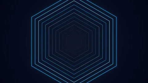 Dark tech sci-fi particle grid loop Stock Footage 345469057