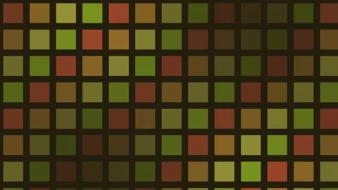 Dark Tech square geometric pattern background rippling loop Vídeos de archivo 342644363