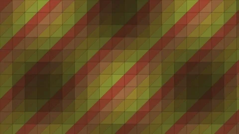 Dark Tech triangle geometric pattern background rippling loop Stock Footage 342644392
