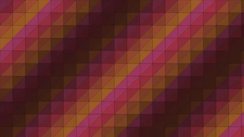 Dark Tech triangle geometric pattern background flowing loop Vídeos de archivo 342644534