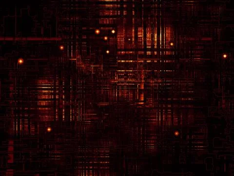 Dark Technological Texture Stock Illustration