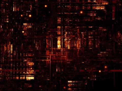 Dark Technological Texture 스톡 일러스트