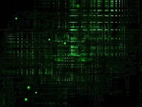 Dark Technological Texture Stock Illustration