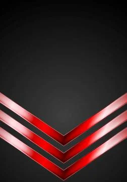 Dark technology background with red arrows Dark technology background with... Stock Photos