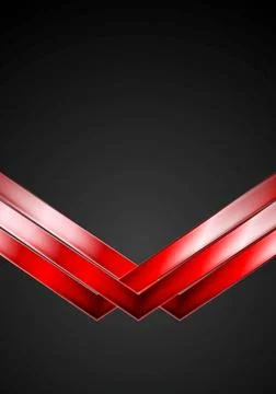 Dark technology background with red arrows Dark technology background with... Stock Photos
